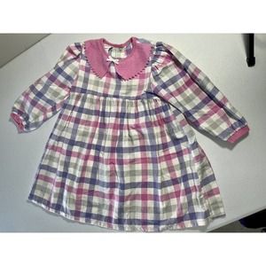 Vintage size 4 Carters dress plaid